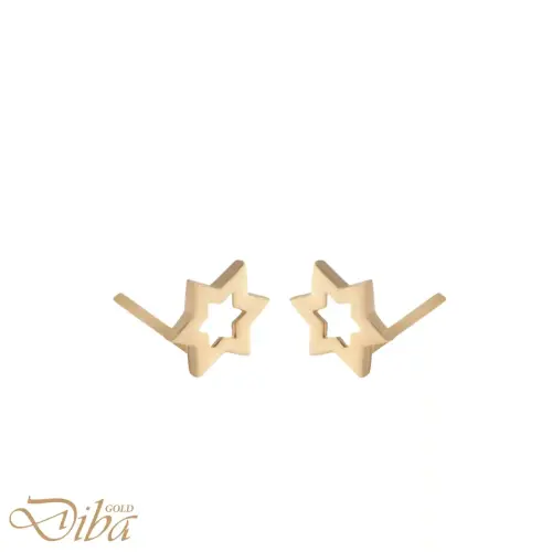 گوشواره طلا میخی ستاره