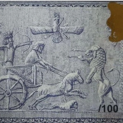 سکه طلا پارسیان 100 سوتی طرح همای سعادت