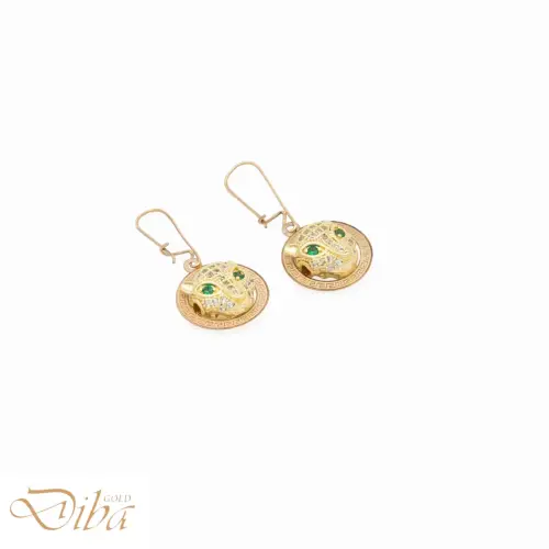 گوشواره طلا سواروسکی پنتر