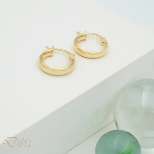 گوشواره طلا حلقه ای النا