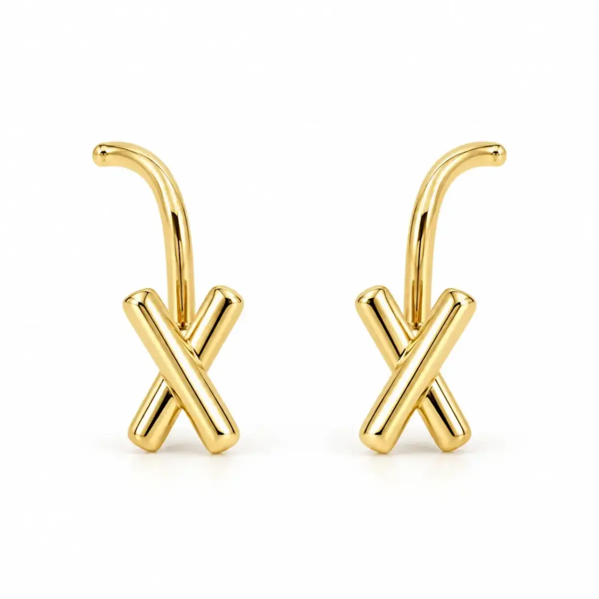 گوشواره طلا حلقه ای آوین