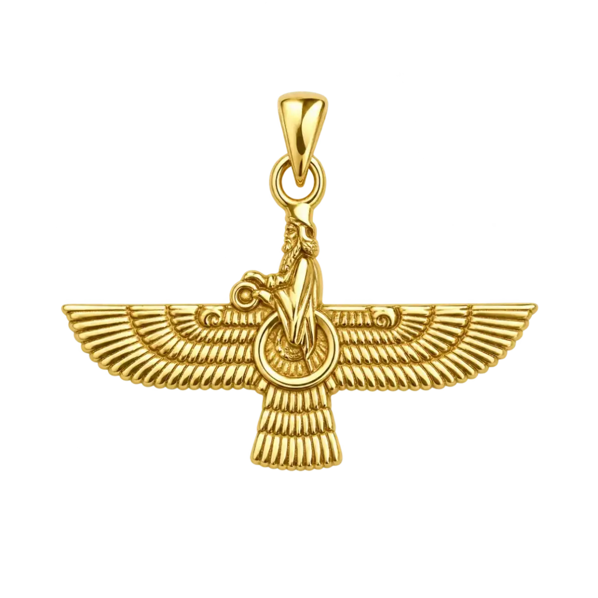 پلاک طلا فروهر