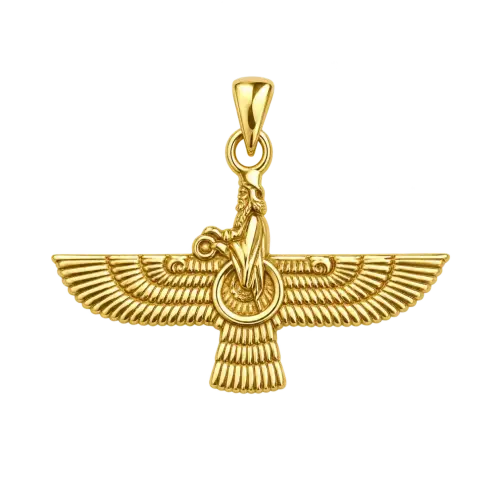 پلاک طلا فروهر